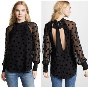 ✨NWT✨ Equipment Nash Tie Back Blouse